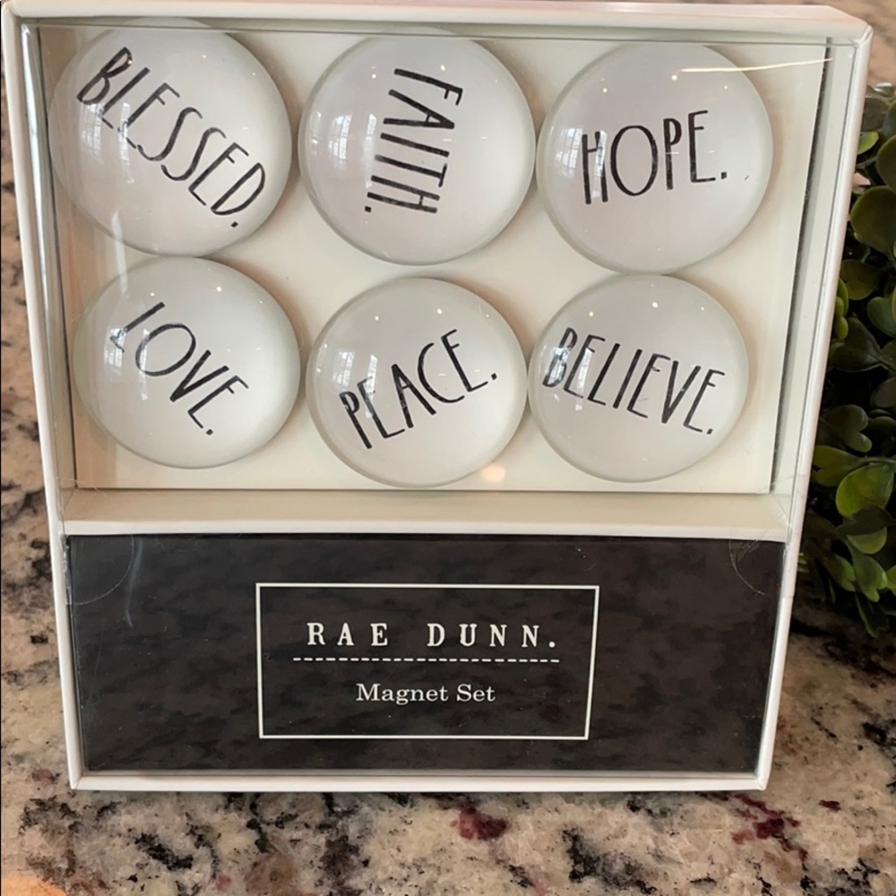 RAE DUNN Magnet Set